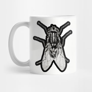 Fly - vintage print Mug